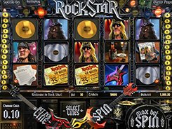 Rock star slots