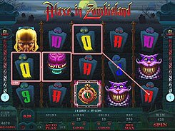 Alaxe in Zombieland slots